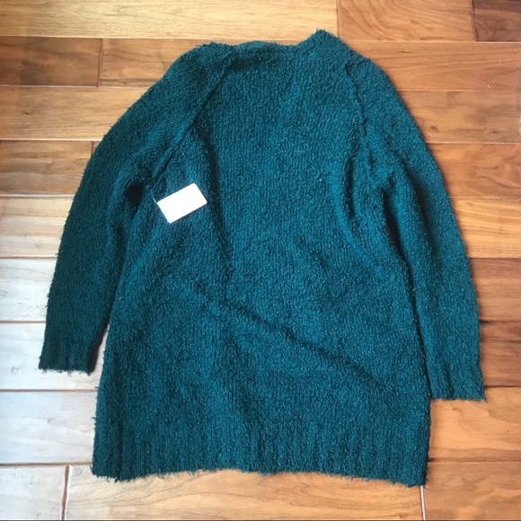 Free People Once in A Lifetime Fuzzy Long Cardigan Size S NEW - Picture 7 of 10